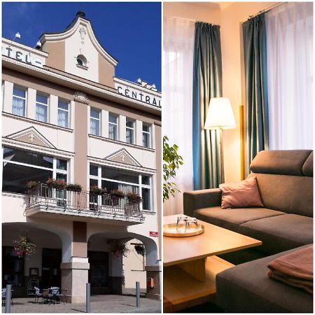 Penzion Hotelu Central Dvůr Králové nad Labem Bagian luar foto